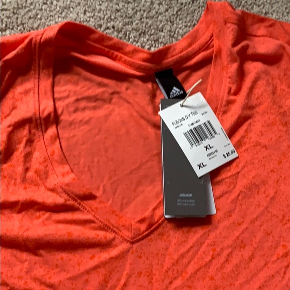 Adidas V-Neck Tee - Picture 4 of 9